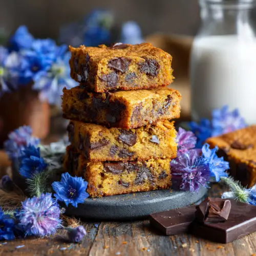 Banana Chocolate Chip Blondies