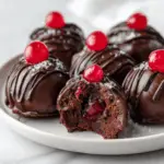 Chocolate Cherry Truffle Bombs