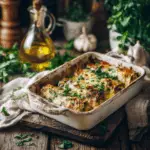Baked Eggplant Rollatini with Ricotta & Parmesan