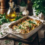 Baked Eggplant Rollatini with Ricotta & Parmesan