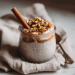 Chai-Spiced Chia Pudding with Coconut Yogurt & Pistachio Crunch