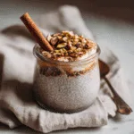Chai-Spiced Chia Pudding with Coconut Yogurt & Pistachio Crunch