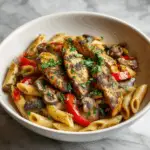 Garlic Herb Chicken with Roasted Veggie Penne 3 Garlic Herb Chicken with Roasted Veggie Penne