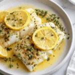 Baked Lemon Garlic Cod