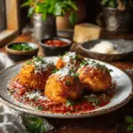 Classic Italian Arancini (Fried Risotto Balls)