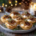 Caramelized Onion and Goat Cheese Tartlets