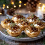 Caramelized Onion and Goat Cheese Tartlets