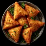 Crispy Cheese Potato Samosa 3 Crispy Cheese Potato Samosa