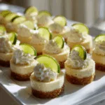 Mini Key Lime Cheesecakes