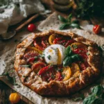 Heirloom Tomato & Burrata Galette
