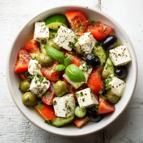 Mediterranean Mozzarella Salad