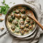 Creamy Garlic Parmesan Mushrooms