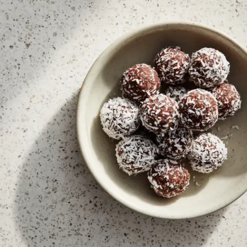 No-Bake Chocolate Coconut Energy Balls