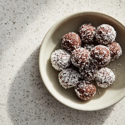 No-Bake Chocolate Coconut Energy Balls