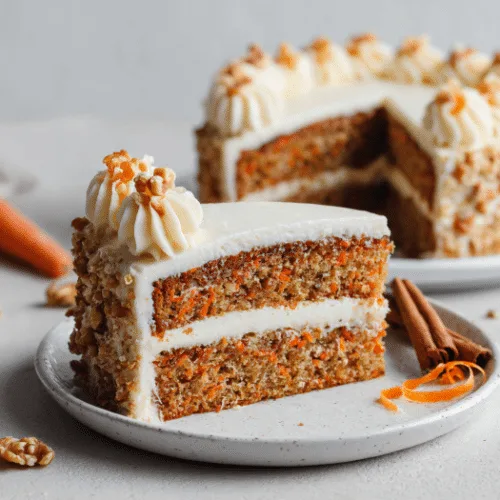 Classic Carrot Cake with Cream Cheese Frosting