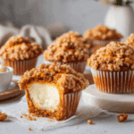 Carrot Cake Cheesecake Muffins