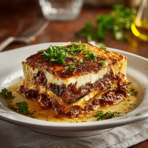 Traditional Greek Moussaka