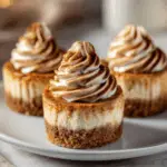 Mini Cinnamon Roll Cheesecakes