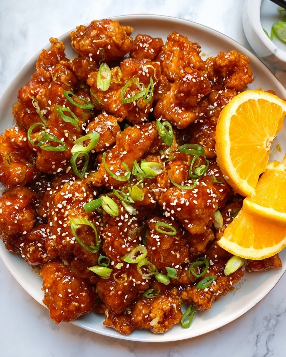 Classic Chinese Orange Chicken Recipe - Recipe Image