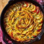 Breakfast Veggie Crinkle Cake Recipe