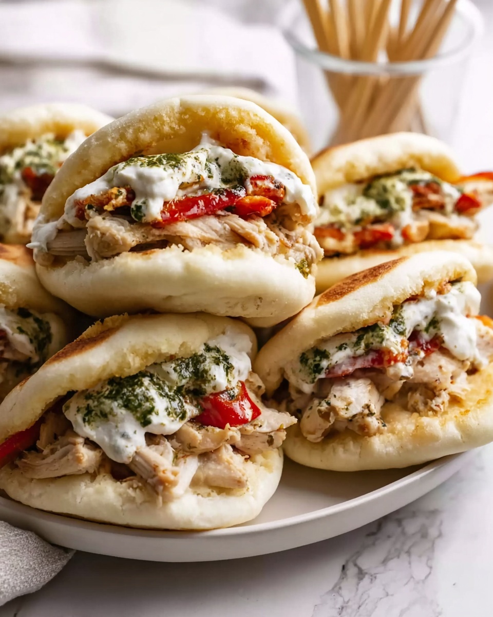 Chicken Pesto Pan Bread Recipe