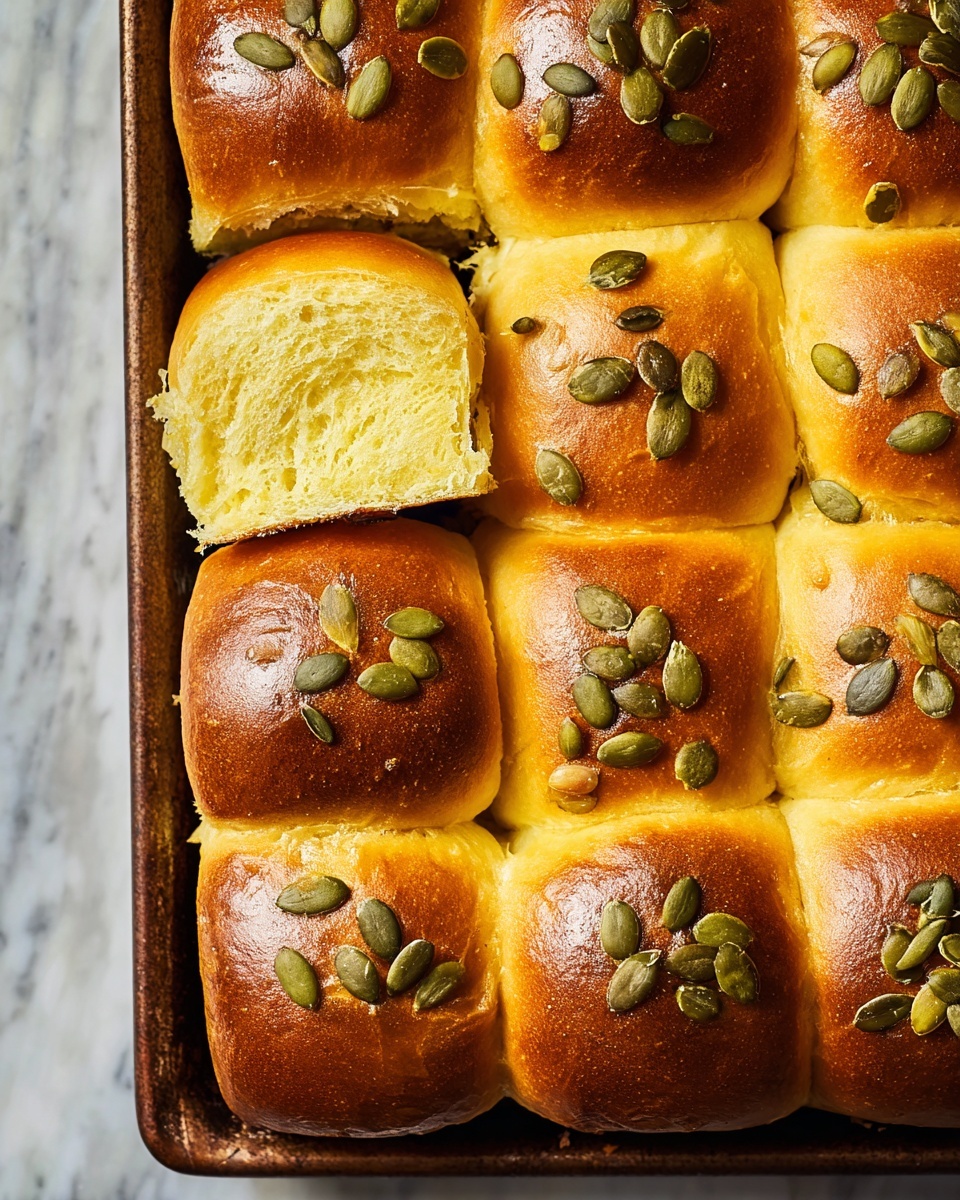 Honey Pumpkin Dinner Rolls Recipe