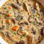 Creamy Mushroom Chicken and Wild Rice Soup Recipe 7 Creamy Mushroom Chicken and Wild Rice Soup Recipe