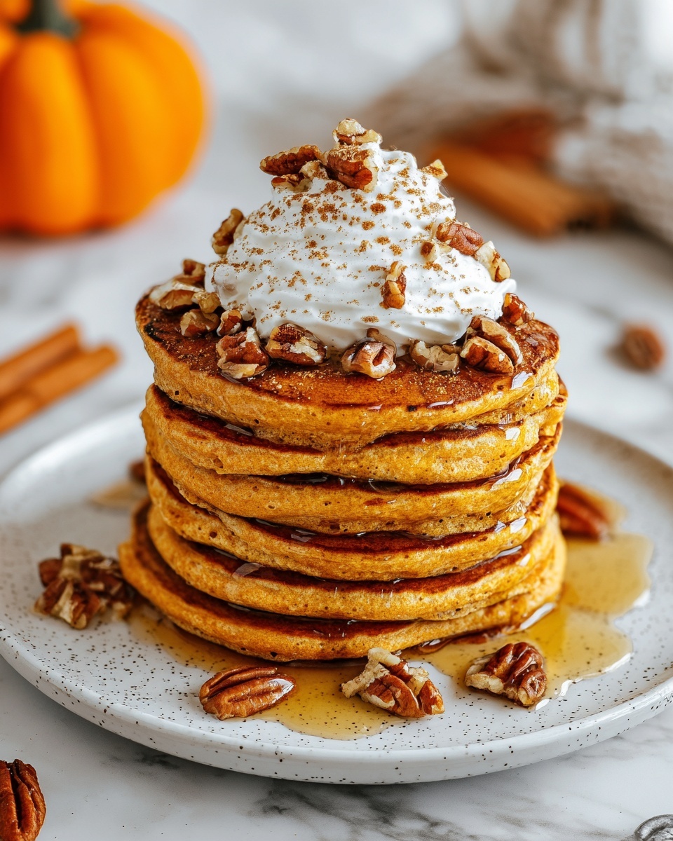 Pumpkin Spice Pancakes Recipe - Recipe Image