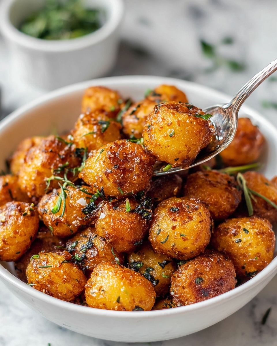 Mustard Potato Poppers Recipe - Recipe Image