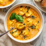 Vegan Tortellini Soup Recipe