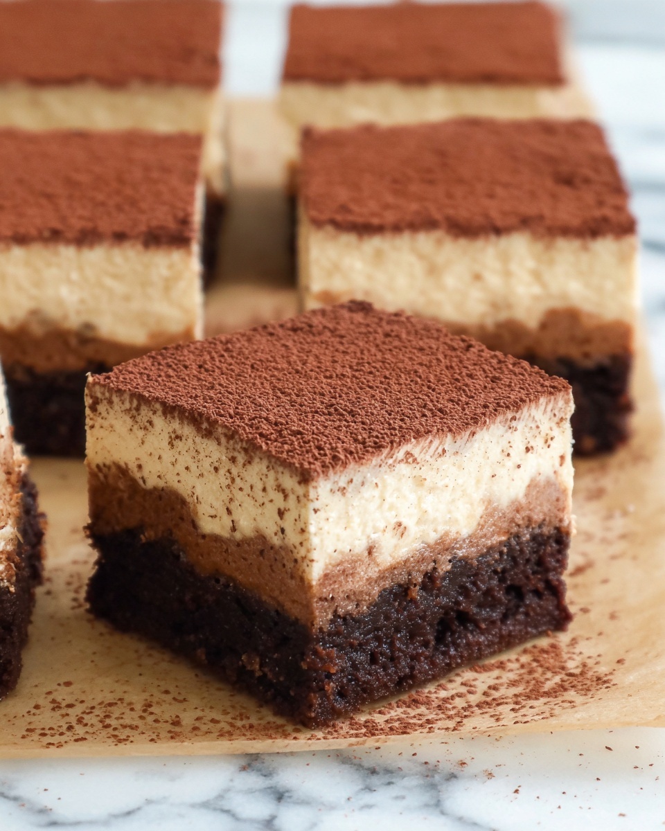 Tiramisu Brownies Recipe