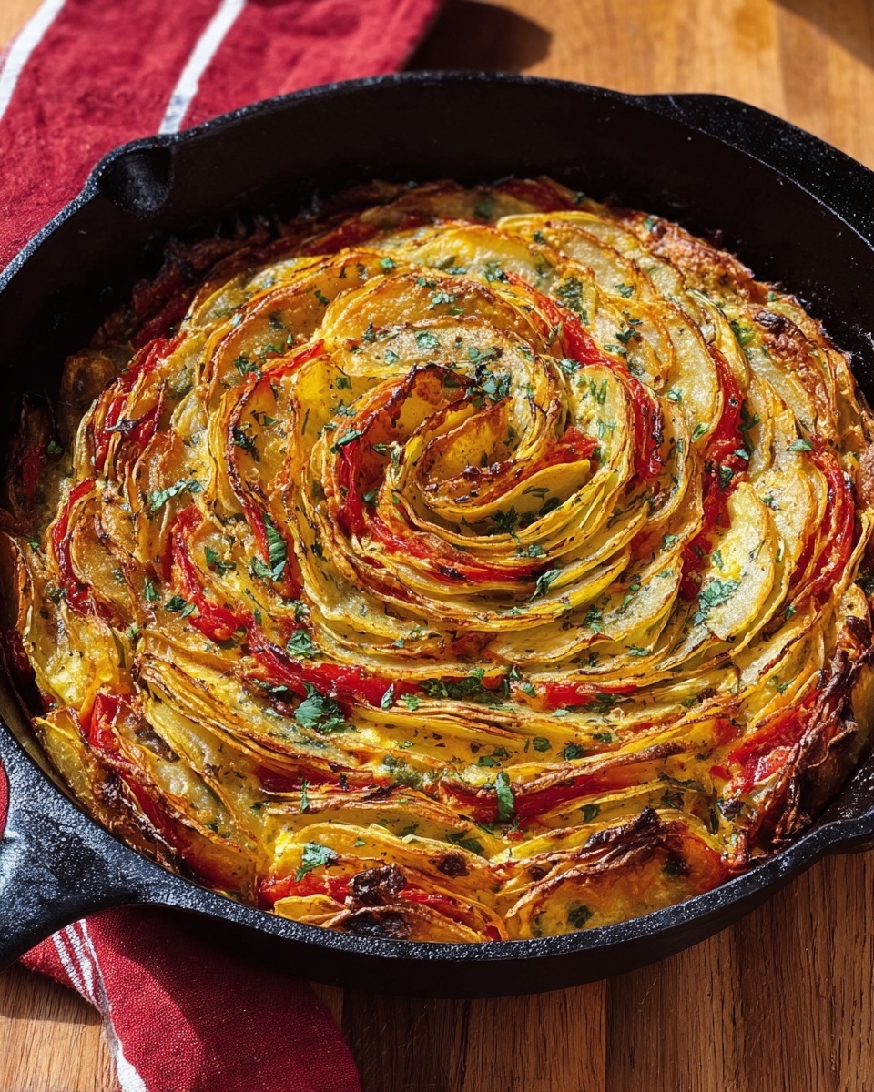 Breakfast Veggie Crinkle Cake Recipe - Recipe Image