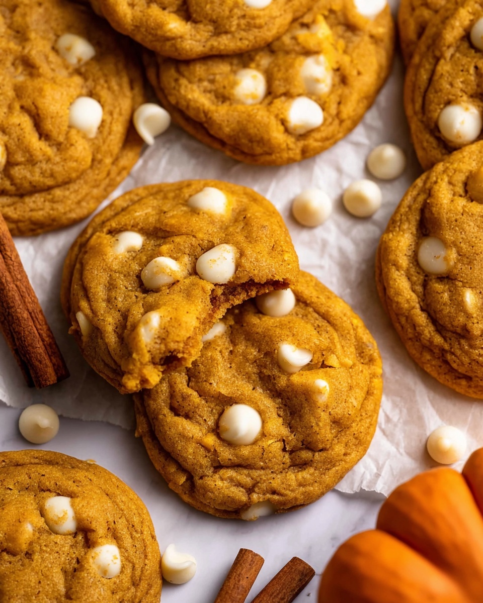 Pumpkin White Chocolate Chip Cookies Recipe