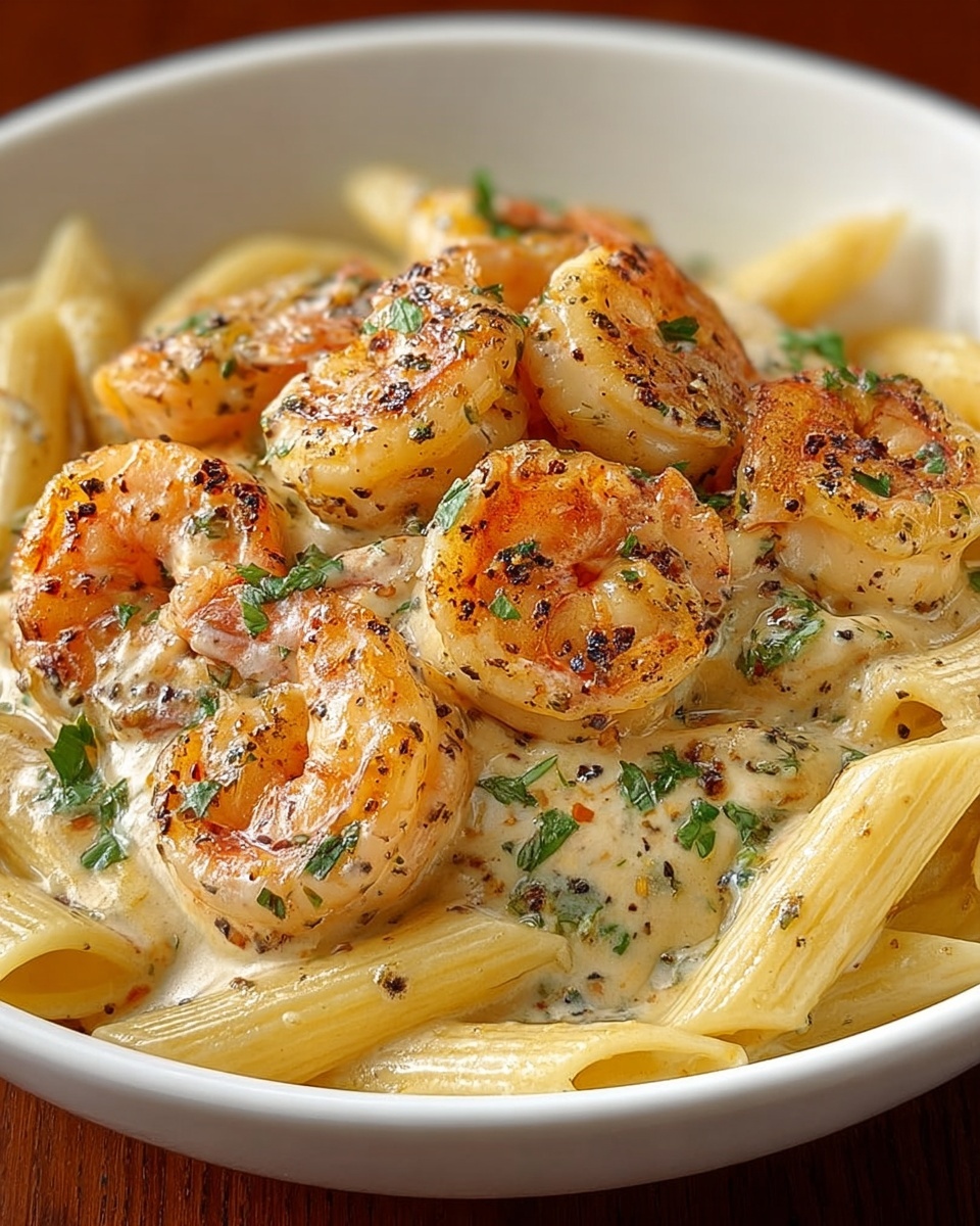 Shrimp & Crab Pasta with Creamy Cajun Sauce Recipe - Recipe Image