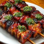 Grilled Thai Coconut Chicken Skewers Recipe