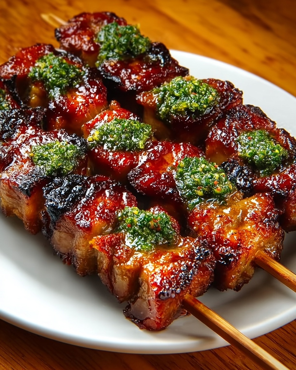 Grilled Thai Coconut Chicken Skewers Recipe
