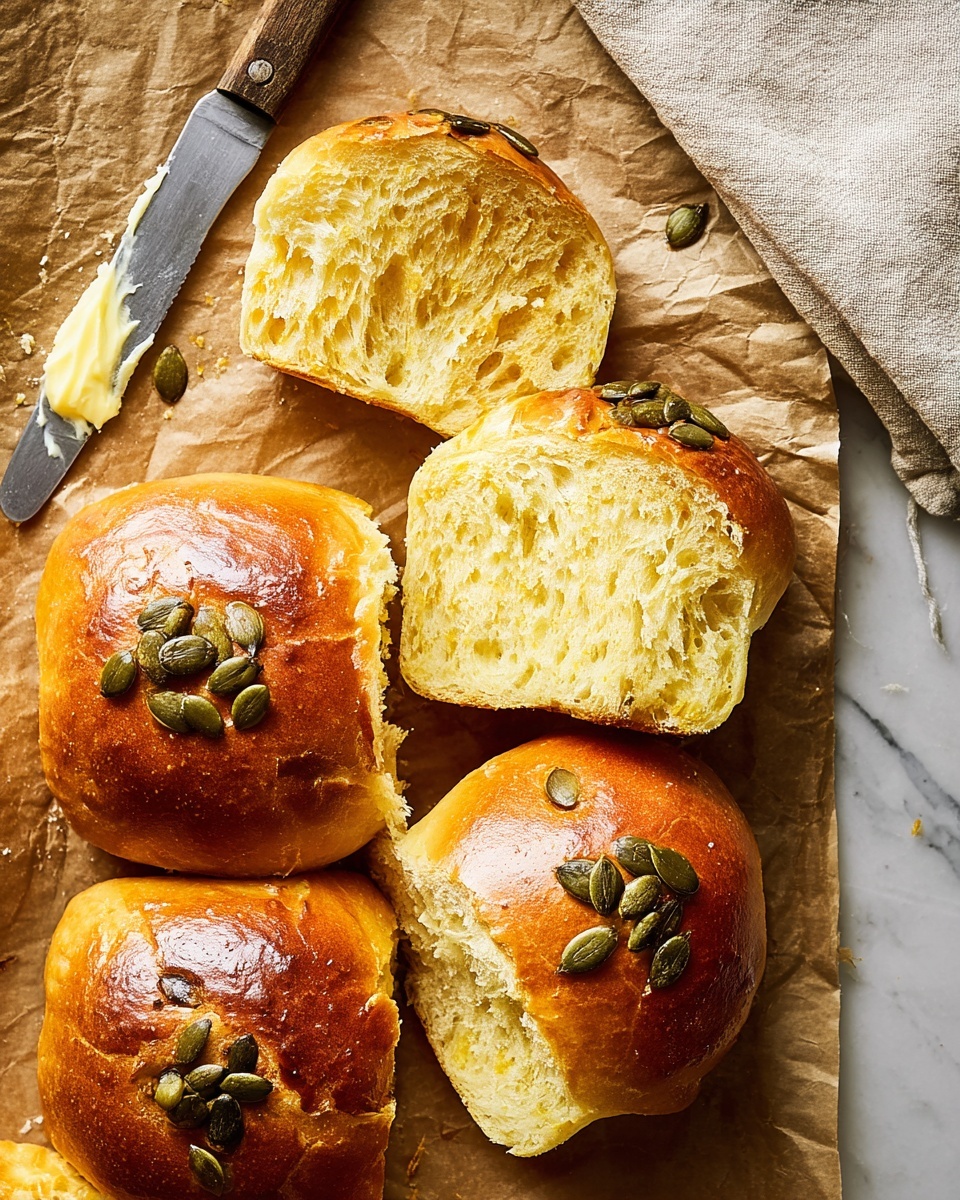 Honey Pumpkin Dinner Rolls Recipe 6 Honey Pumpkin Dinner Rolls Recipe - Recipe Image