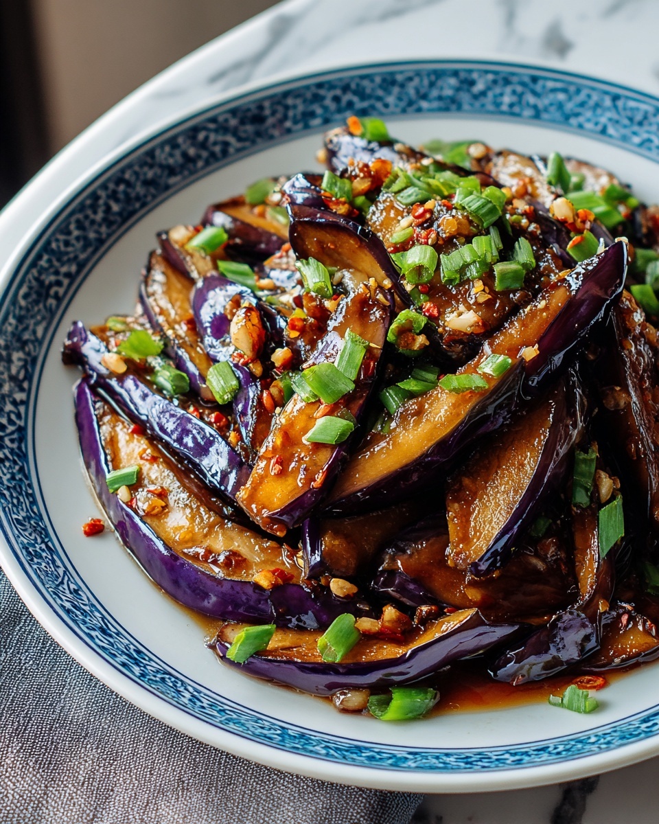 Chinese Eggplant with Garlic Sauce Recipe - Recipe Image