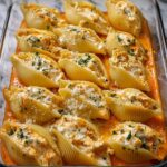 Creamy Buffalo Chicken Stuffed Shells Recipe
