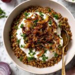 Mujadara with Caramelized Onions and Fresh Herbs Recipe 7 Mujadara with Caramelized Onions and Fresh Herbs Recipe