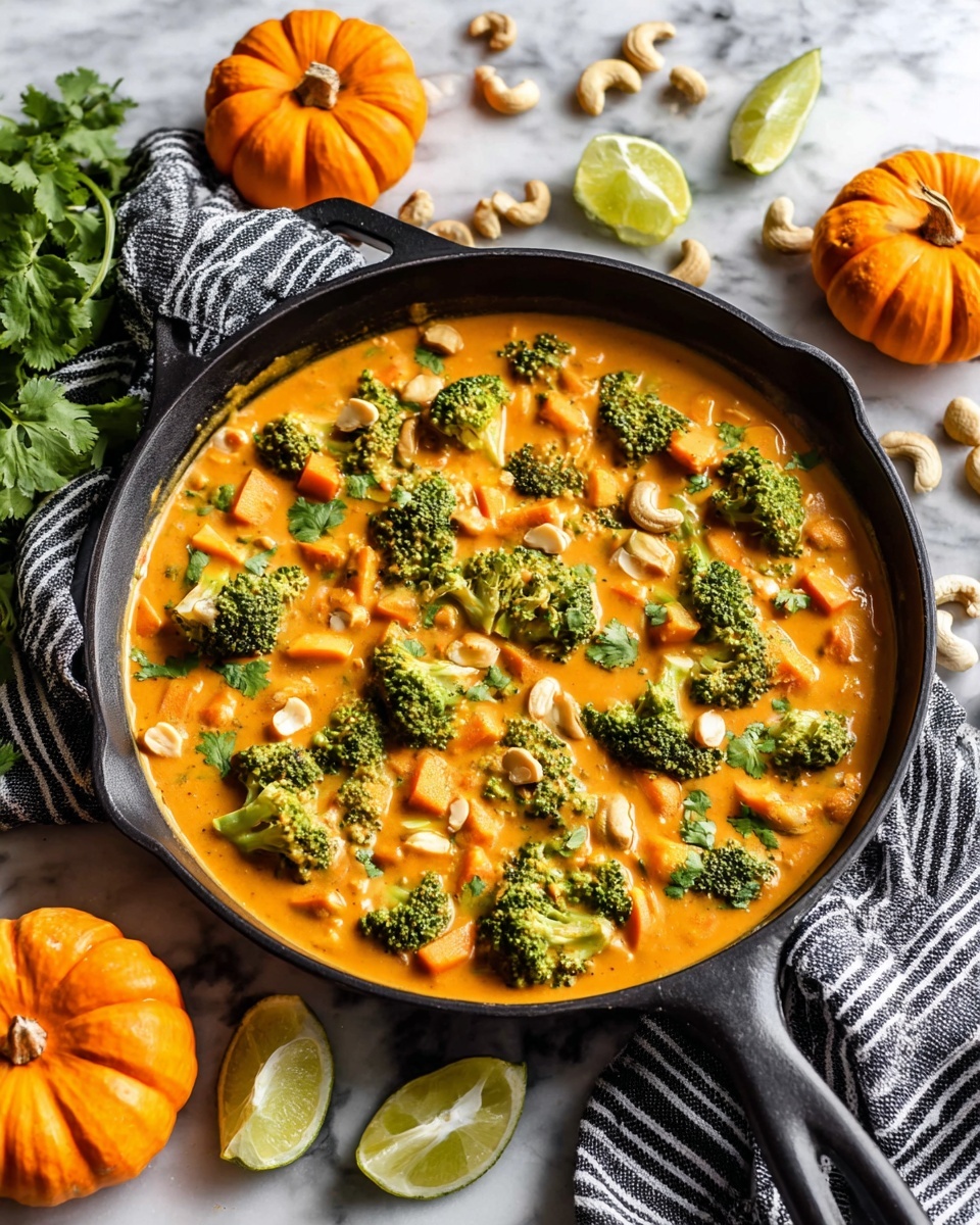 Pumpkin Chicken Curry with Vegetables and Coconut Milk Recipe