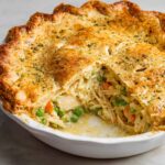 Creamy Chicken Pot Pie with Flaky Crust Recipe