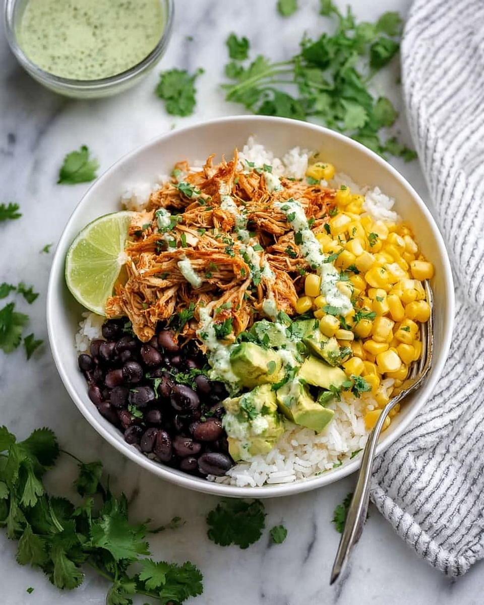 Slow Cooker Chicken Burrito Bowl Recipe 4 Slow Cooker Chicken Burrito Bowl Recipe