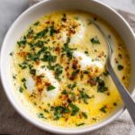 Creamy Cheddar Garlic Herb Potato Soup Recipe