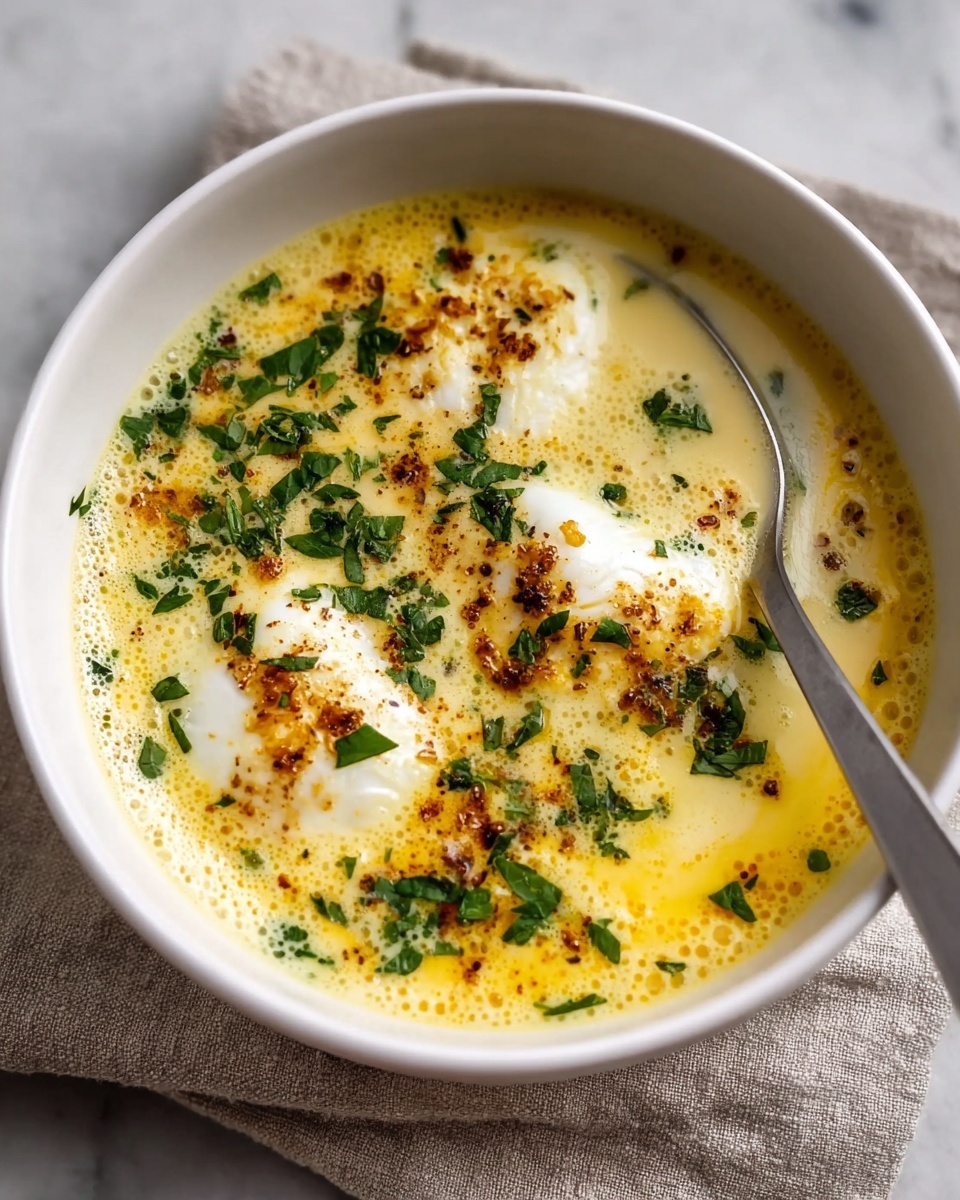 Creamy Cheddar Garlic Herb Potato Soup Recipe - Recipe Image