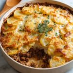 Easy Cheesy Ground Beef and Potato Casserole Recipe