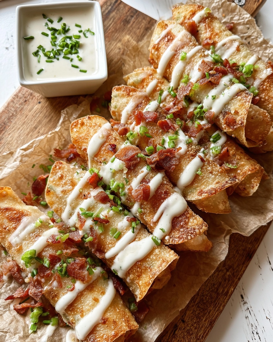 Jalapeno Popper Egg Rolls Recipe - Recipe Image