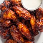 Baked Crispy BBQ Chicken Wings Recipe