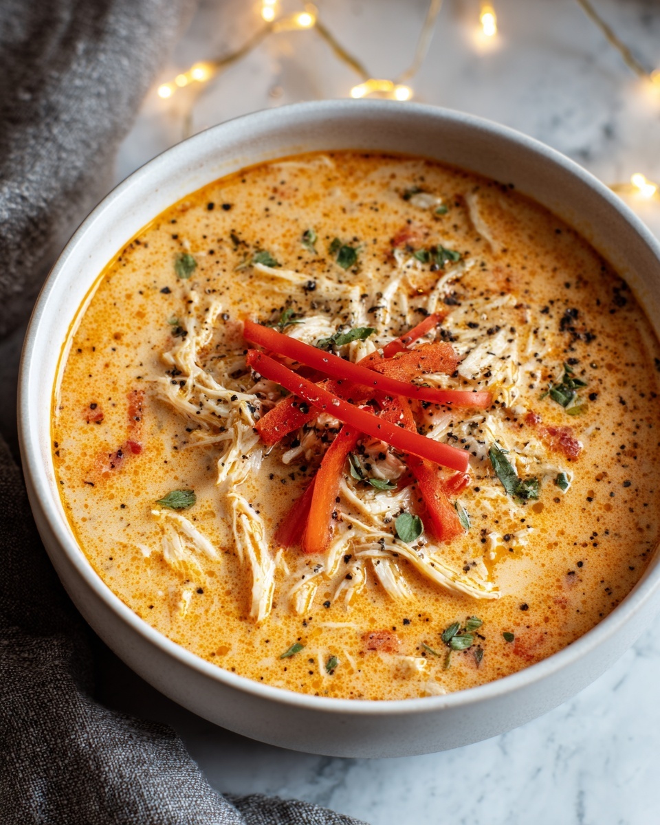 Creamy Cajun Chicken Soup Recipe - Recipe Image