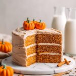 Pumpkin Cake with Cinnamon Cream Cheese Frosting Recipe 7 Pumpkin Cake with Cinnamon Cream Cheese Frosting Recipe